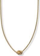 Argento Vivo Sterling Silver Knot Necklace