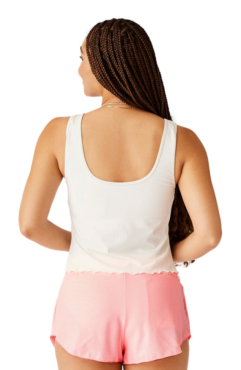 Carve Designs Vida Notchneck Tankini, Alternate, color, Cloud