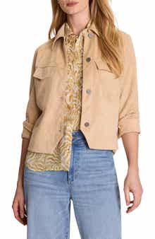 Faux Suede Jacket