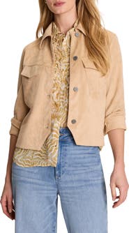 NIC+ZOE Faux Suede Jacket