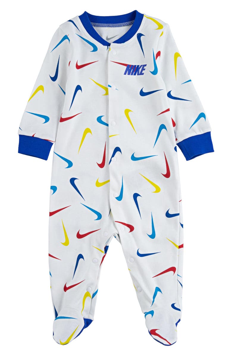 Nike Swooshfetti Print Footie, Main, color, 