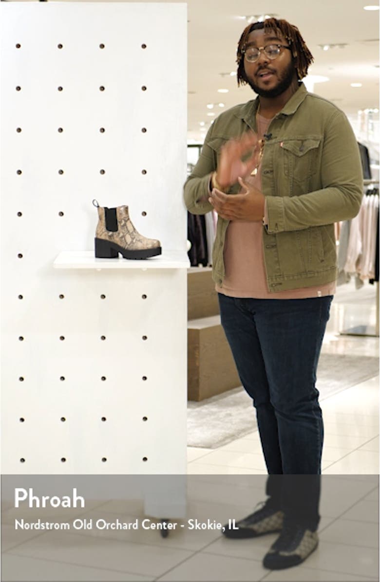 Dioon Platform Chelsea Bootie, sales video thumbnail