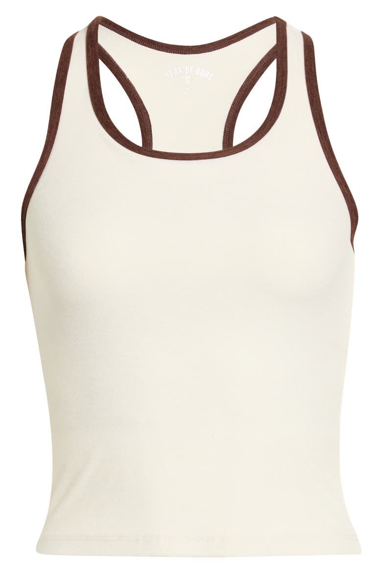 Stretch Sport Tank, Alternate, color, SHELL CHOCOLATE