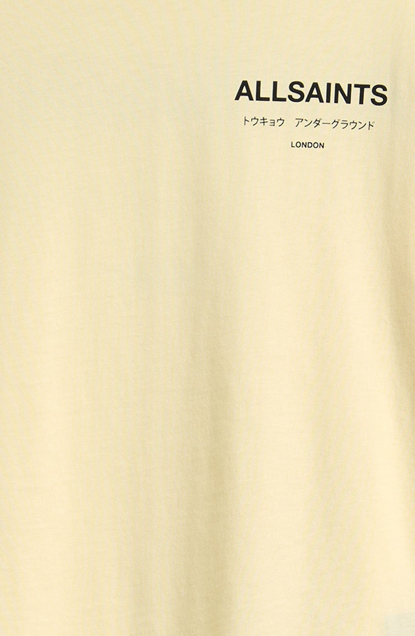 smALLSAINTS by ALLSAINTS Kids' Underground Cotton Graphic T-Shirt — фото 7