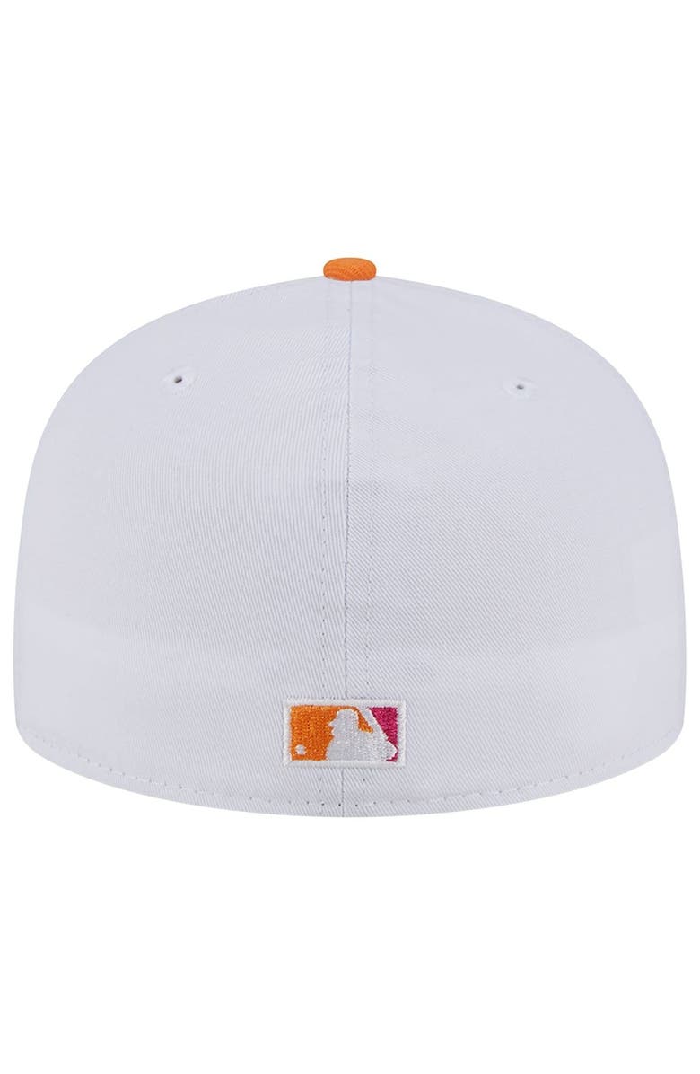 New Era Men's New Era White/Pink Houston Astros 40th Team Anniversary 59FIFTY Fitted Hat, Alternate, color,