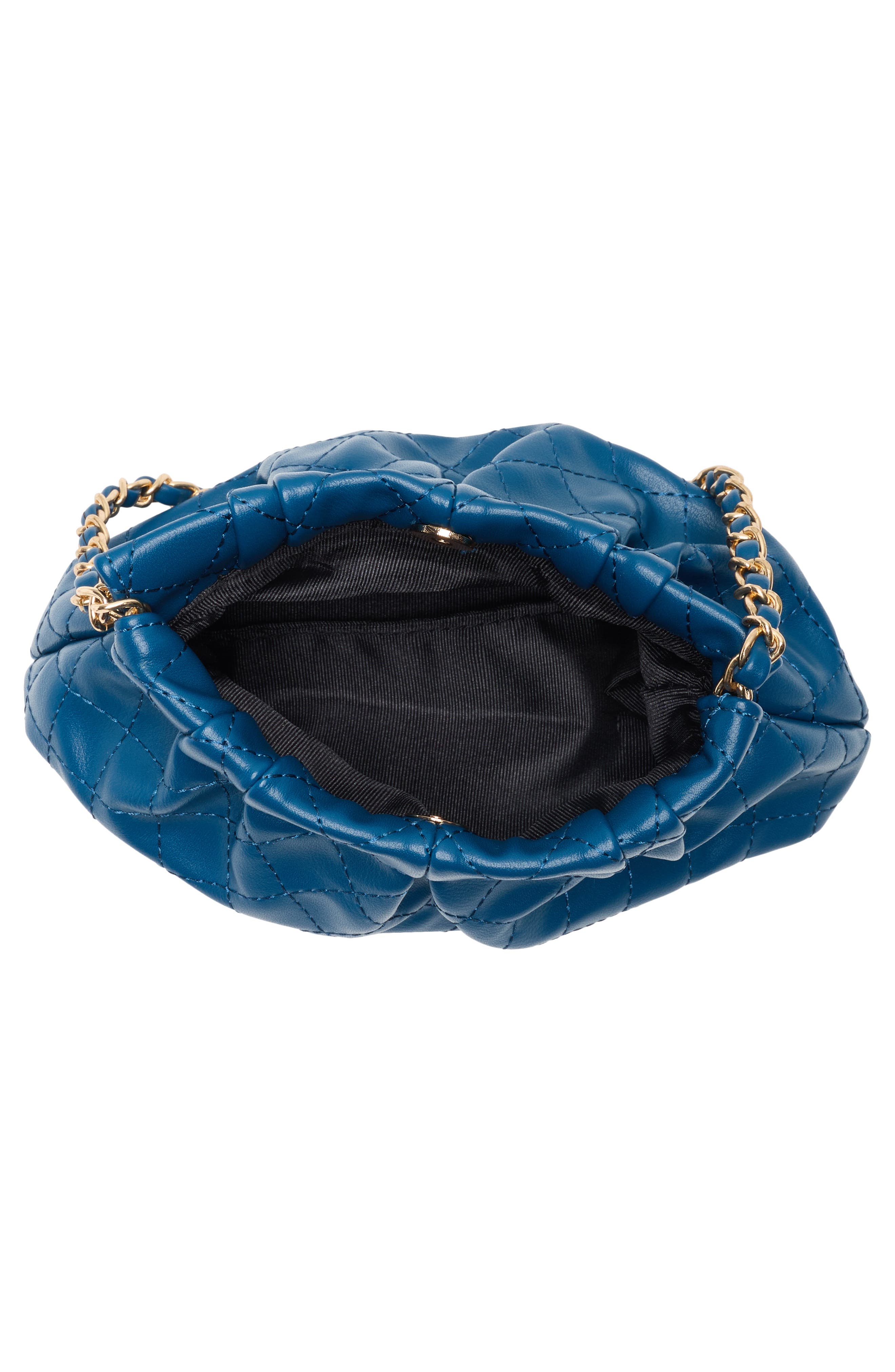 Quilted Crossbody Bag, Alternate, color, DENIM
