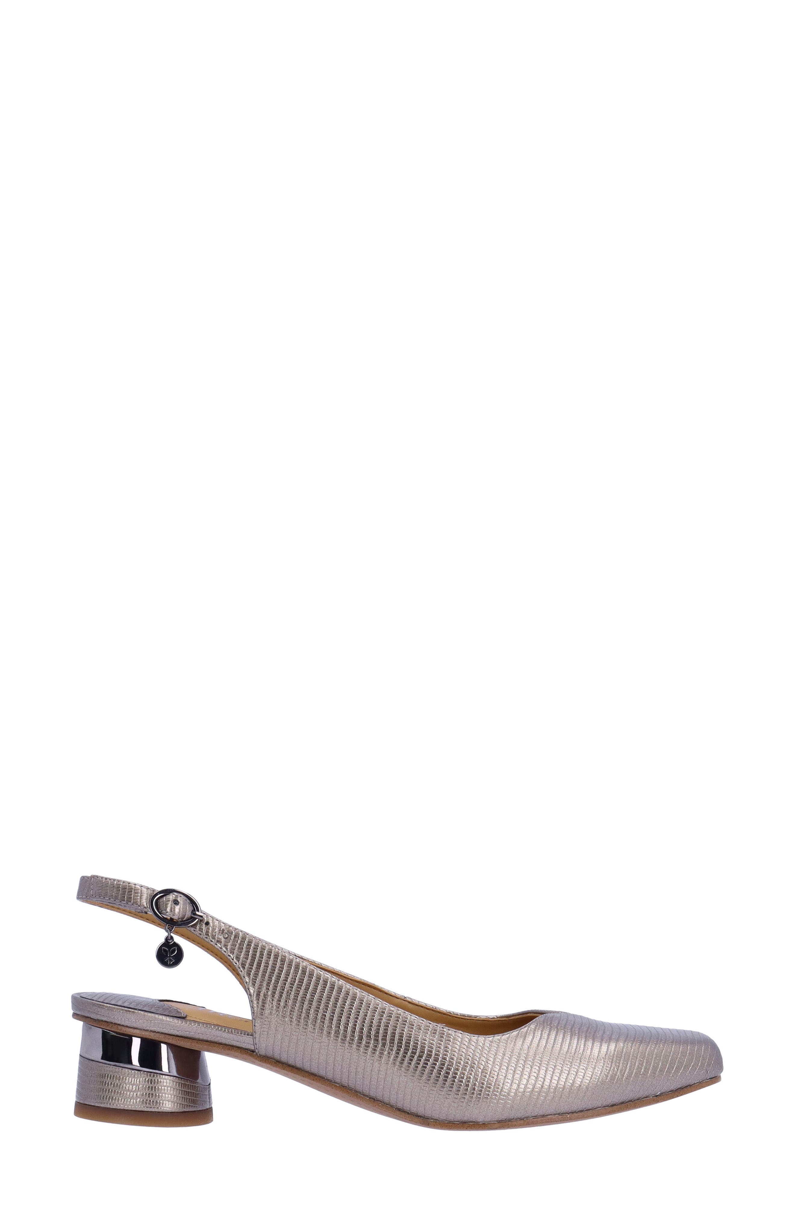 J. Reneé Taveta Slingback Pump, Alternate, color, Pewter