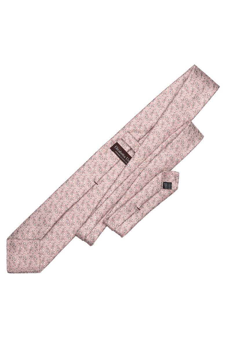Spumante - Silk Jacquard Tie for Men, Alternate, color, Blush Pink