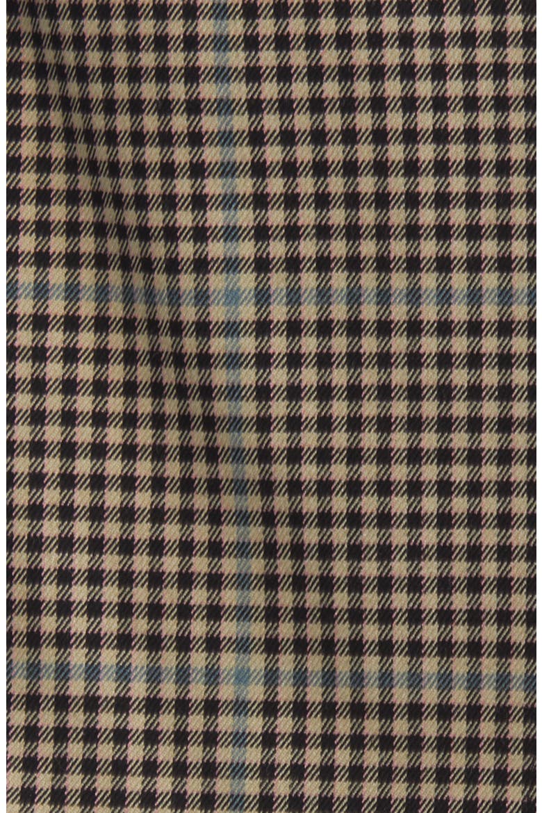 Adriana Check Miniskirt, Alternate, color, TEAL MULTI CHECK
