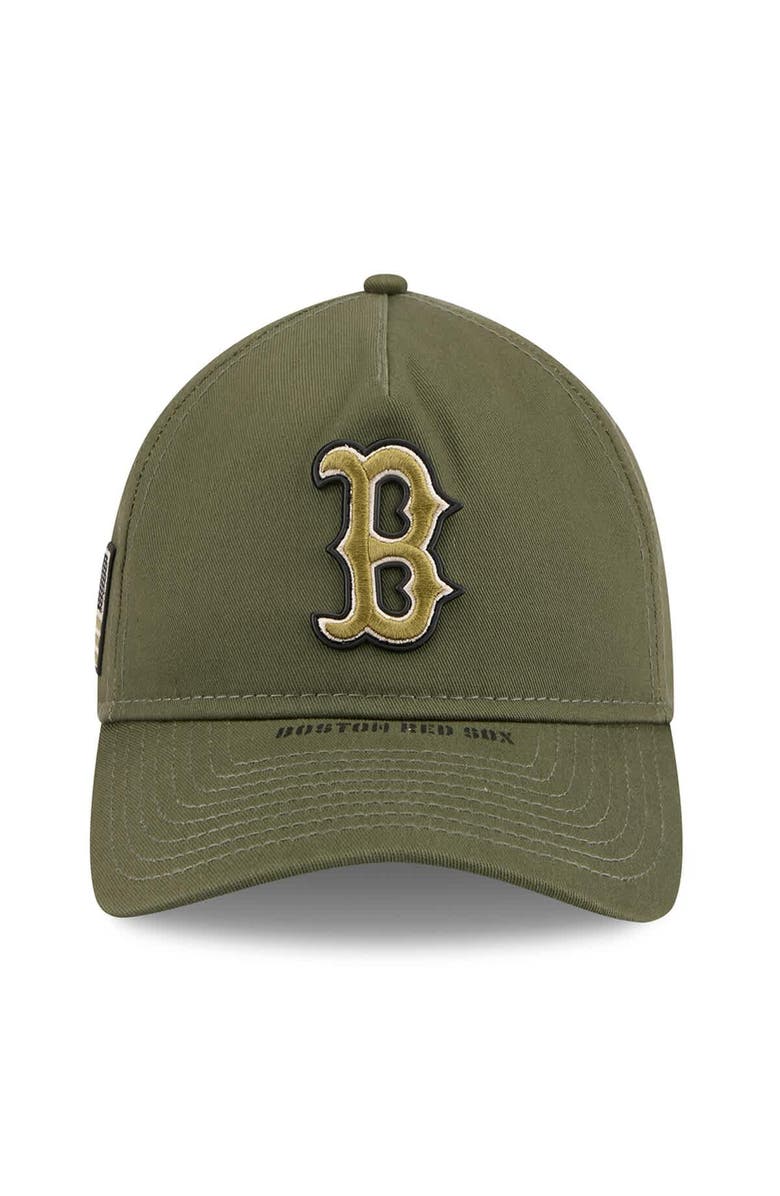 New Era Men's New Era  Olive Boston Red Sox 2026 Armed Forces Day 9TWENTY Adjustable Hat, Alternate, color, Olive