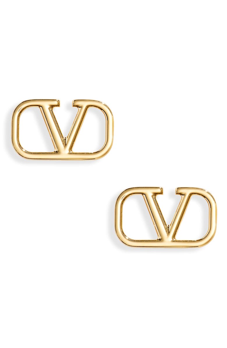 Valentino Garavani VLOGO Signature Stud Earrings, Main, color, 