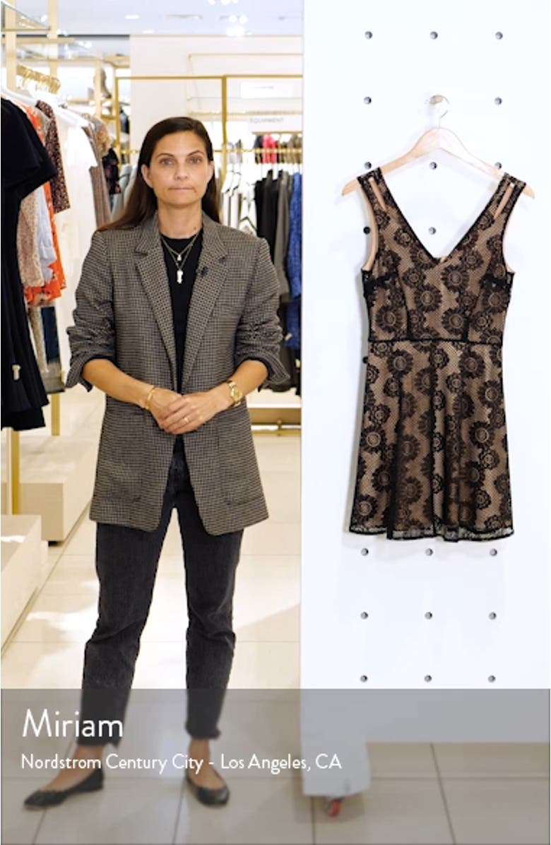 Wrigley Gardens Lace Minidress, sales video thumbnail