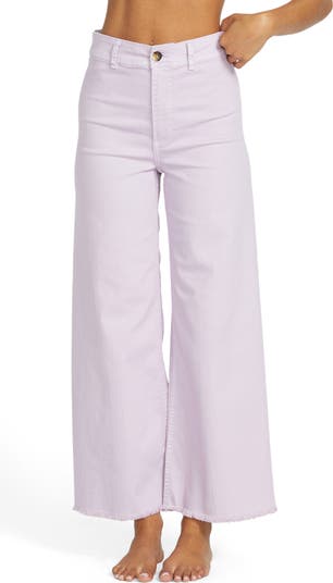 Free Fall Stretch Crop Wide Leg Pants