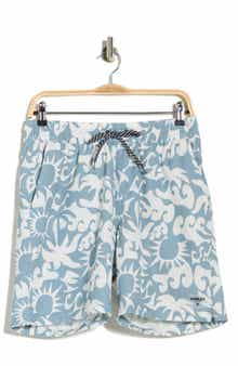 Hurley Sunny Seaside Volley Swim Trunks