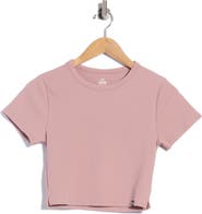 Under Armour Rival Rib Performance Cropped T-Shirt