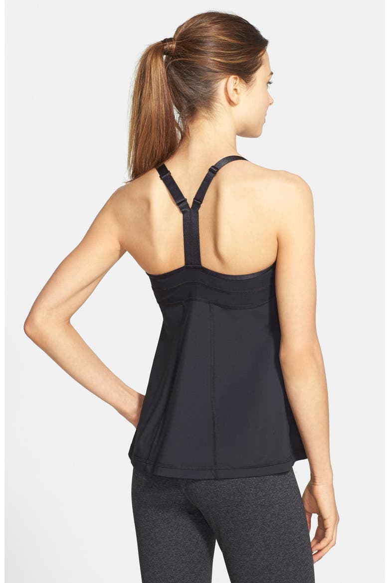 'Desire' Tank, Alternate, color, BLACK