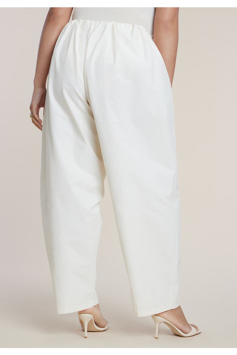 Cotton Blend Straight Leg Pant, Alternate, color, PAPYRUS