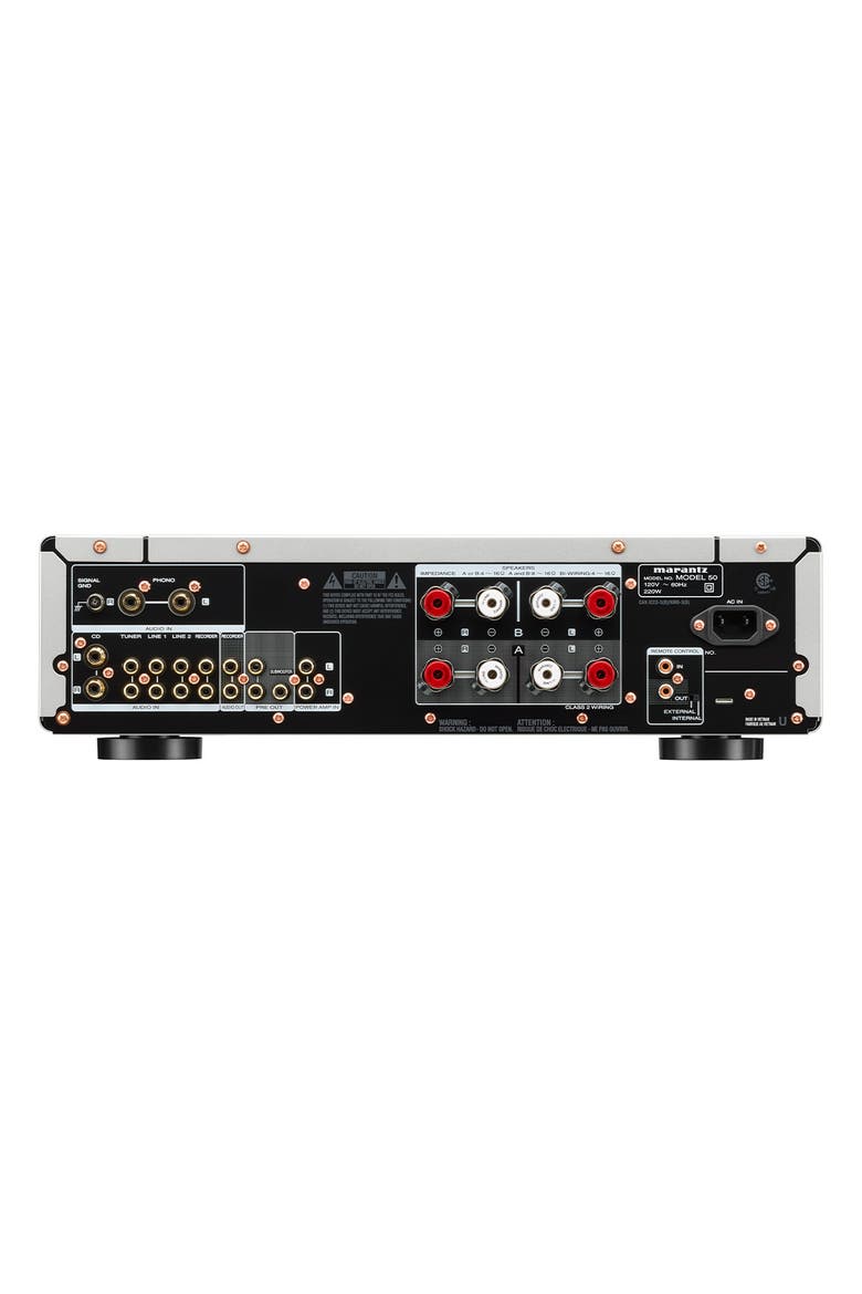 MODEL 50 Pure Analog Stereo Integrated Amplifier, Alternate, color, Silver