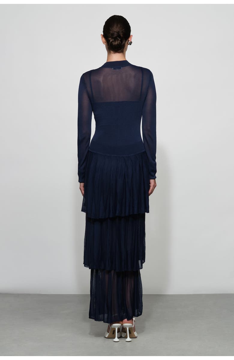 Et Ochs Anslie Knit Midi Dress, Alternate, color, Midnight