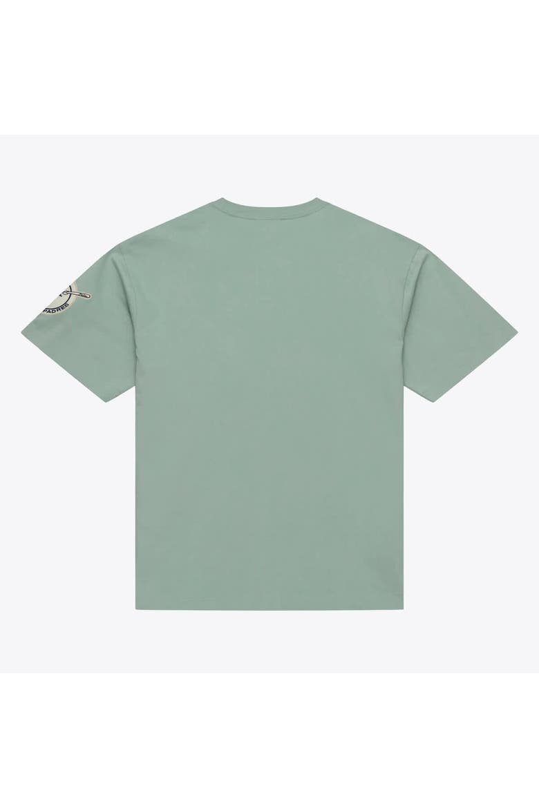 Men's Mitchell & Ness Green San Diego Padres Yacht Rock T-Shirt, Alternate, color, Green