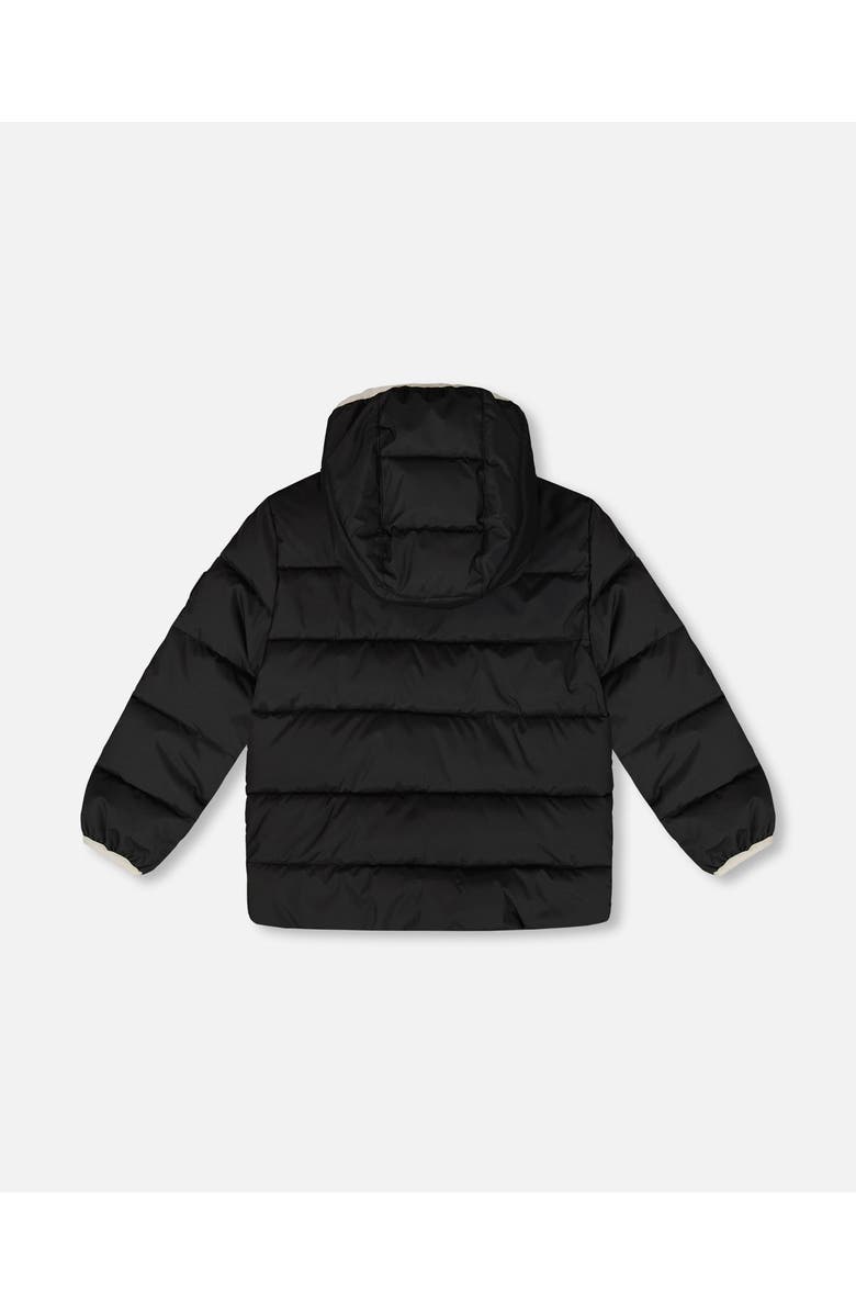 Deux par Deux Kids Gender Inclusive Compressible Winter Puffy Coat Designed for Car Seat, Alternate, color,