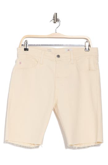 Ag Everett Raw Hem Denim Shorts