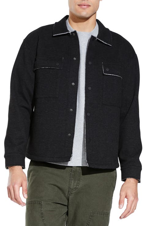 Boxy Crop Shirt Jacket