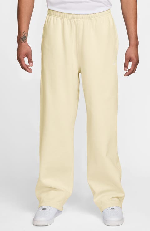 Solo Swoosh Open Hem Fleece Sweatpants