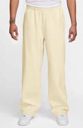 Nike Solo Swoosh Open Hem Fleece Sweatpants