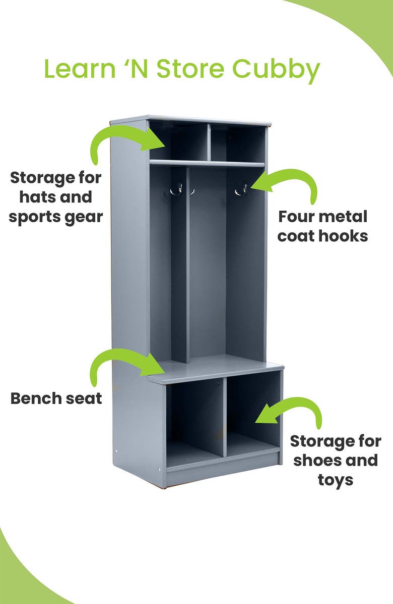 Little Partners Kids' Learn 'N Store Cubby, Alternate, color, 