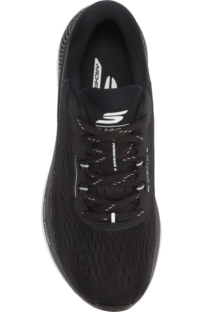 SKECHERS Go Run Persistence Running Shoe, Alternate, color, Black