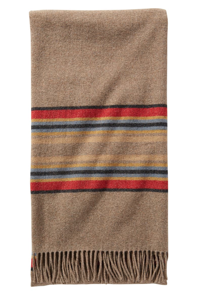 5th Avenue Throw Blanket, Main, color, MINERAL UMBER