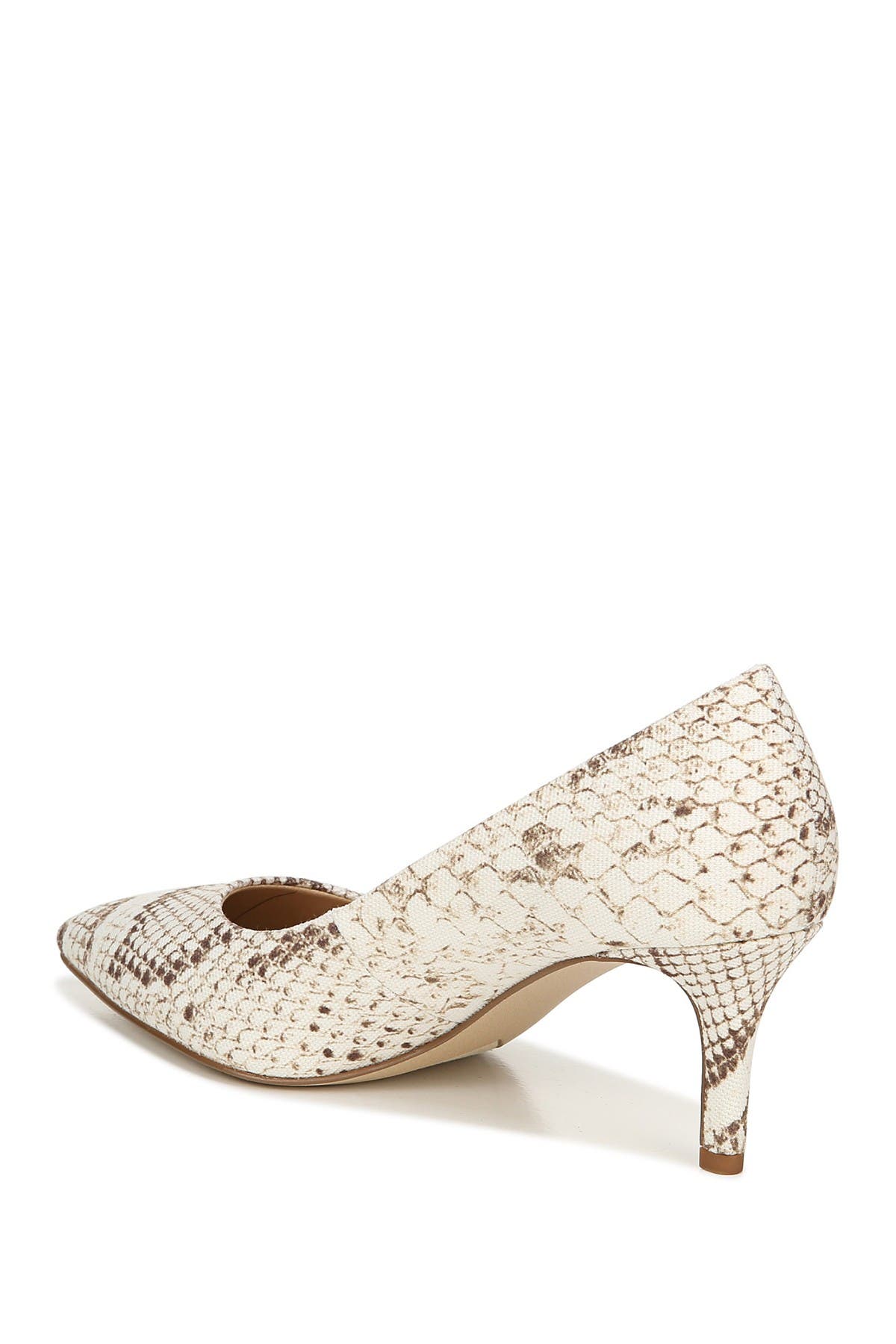 Franco Sarto Tudor Snakeskin Printed Kitten Heel Pump, Alternate, color, 