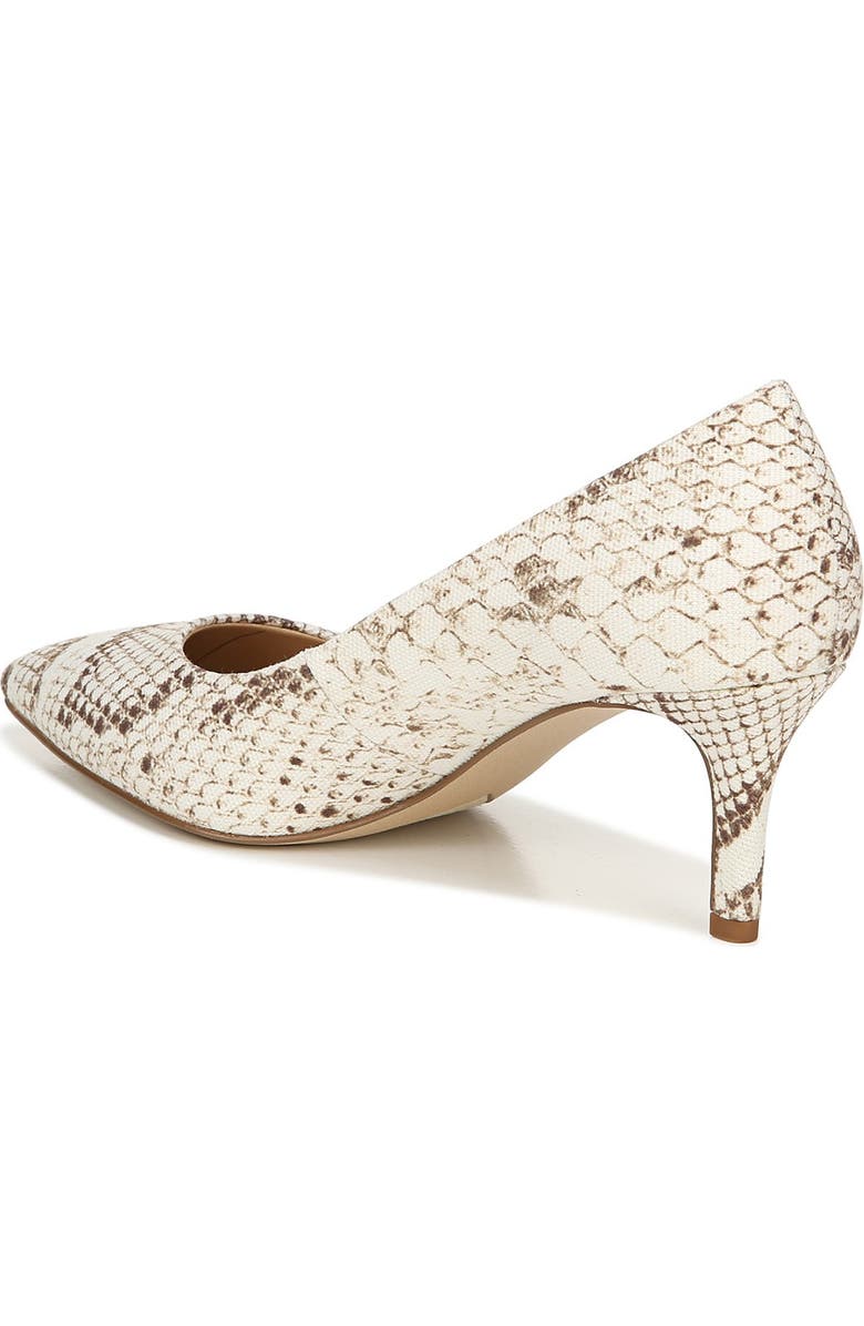 Franco Sarto Tudor Snakeskin Printed Kitten Heel Pump, Alternate, color,