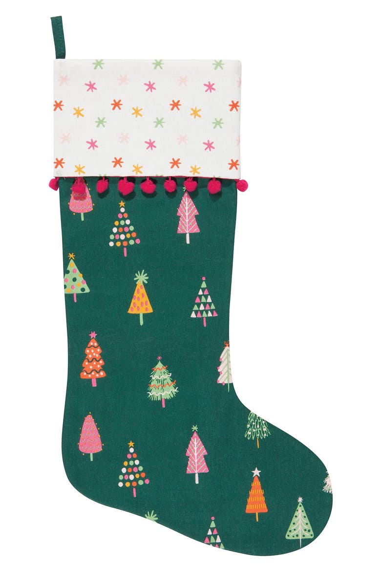 Glitzmas Christmas Stocking, Main, color, GLITZMAS