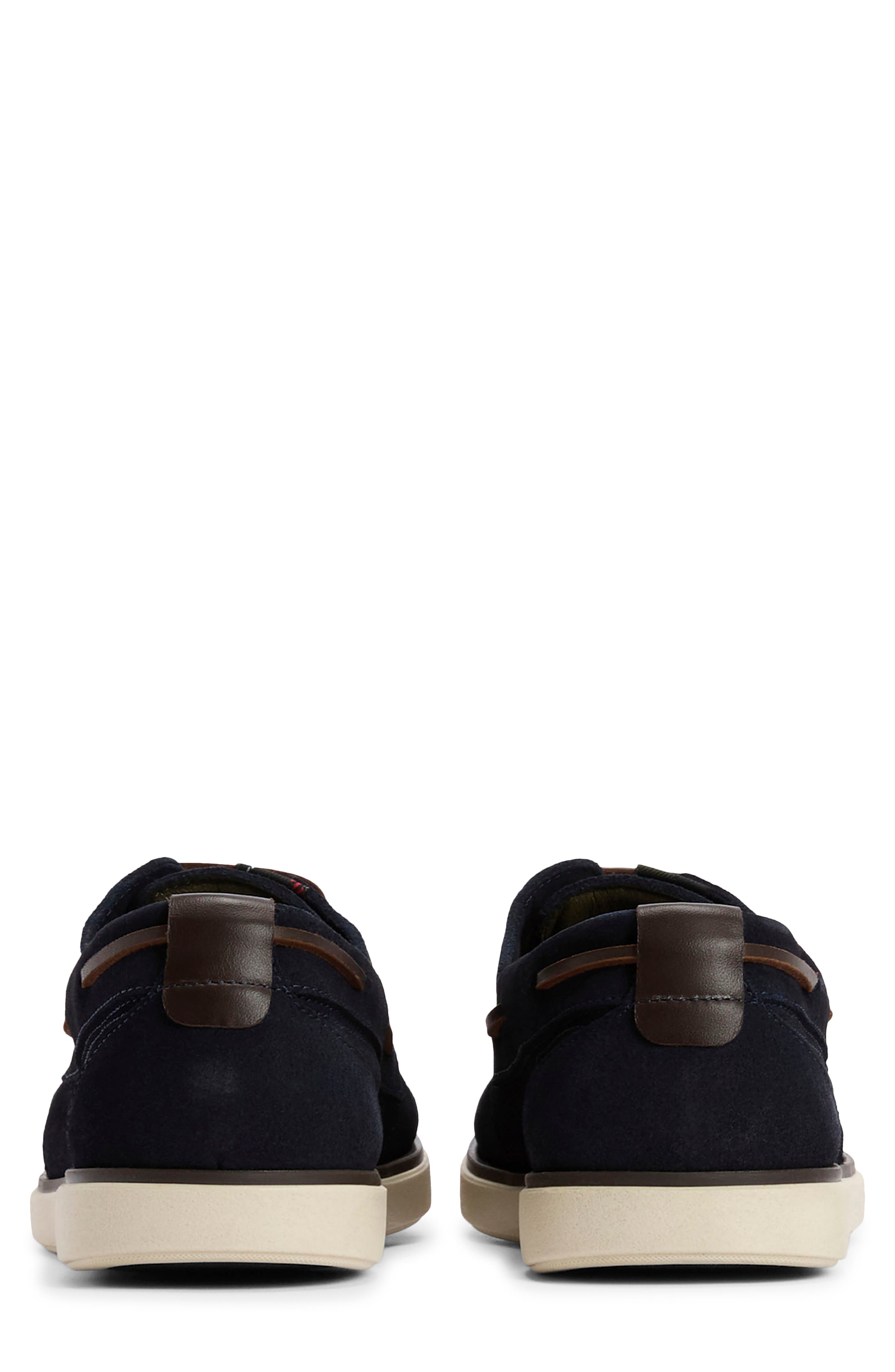 Rothley Boat Shoe, Alternate, color, NAVY SUEDE