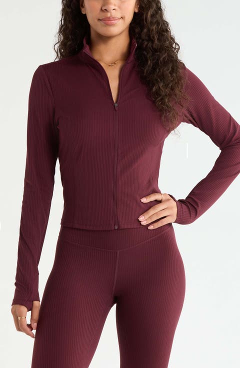 Thrive 2.0 Rib Full Zip Jacket
