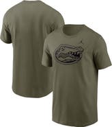 Jordan Brand Men's Jordan Brand Olive Florida Gators Primetime Logo Performance T-Shirt