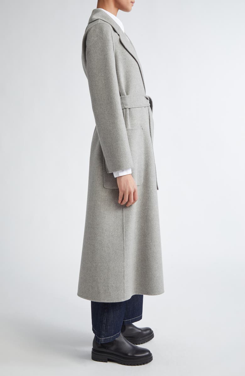 Max Mara Paolore Virgin Wool Belted Coat, Alternate, color,
