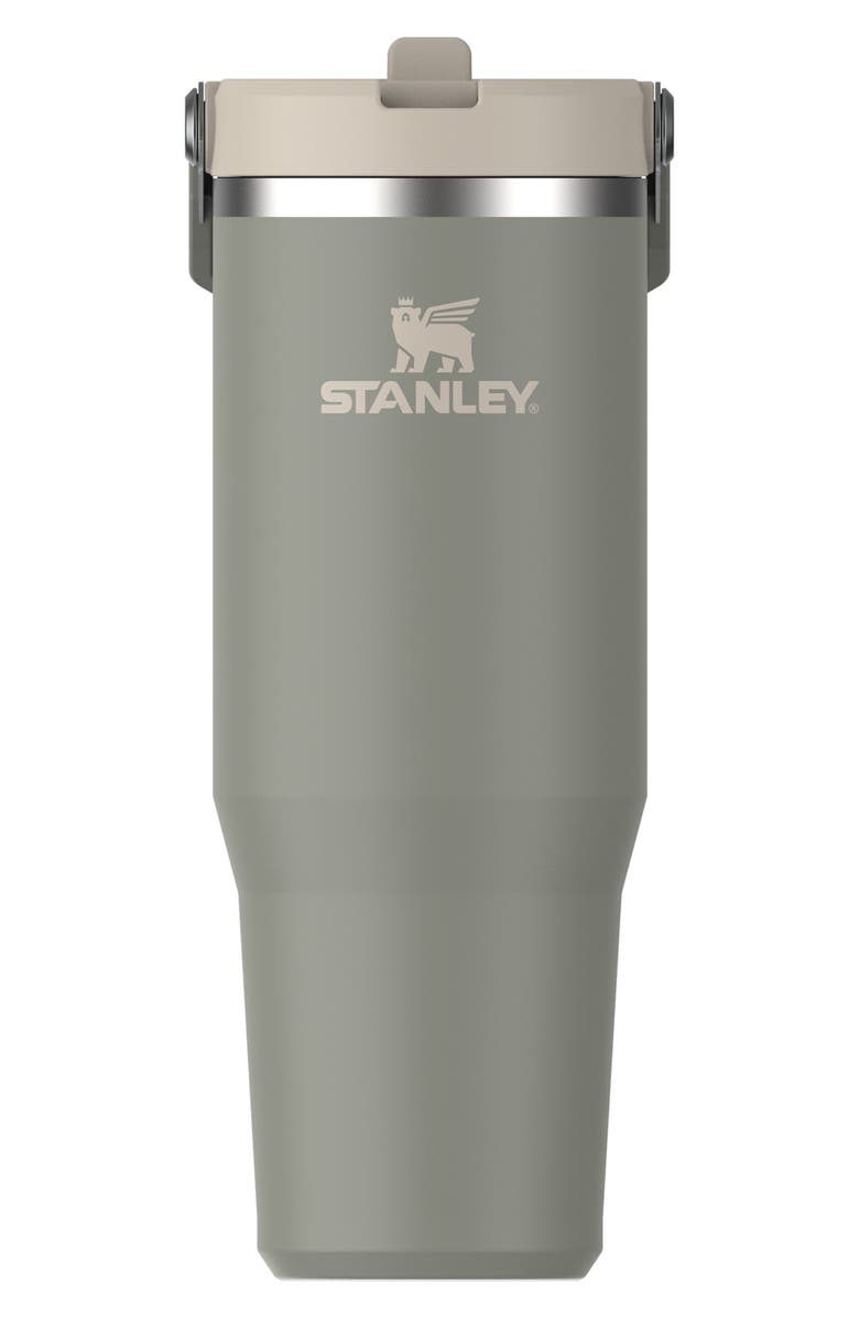 Stanley The IceFlow Flip Straw 30-Ounce Tumbler, Main, color, Sage Grey