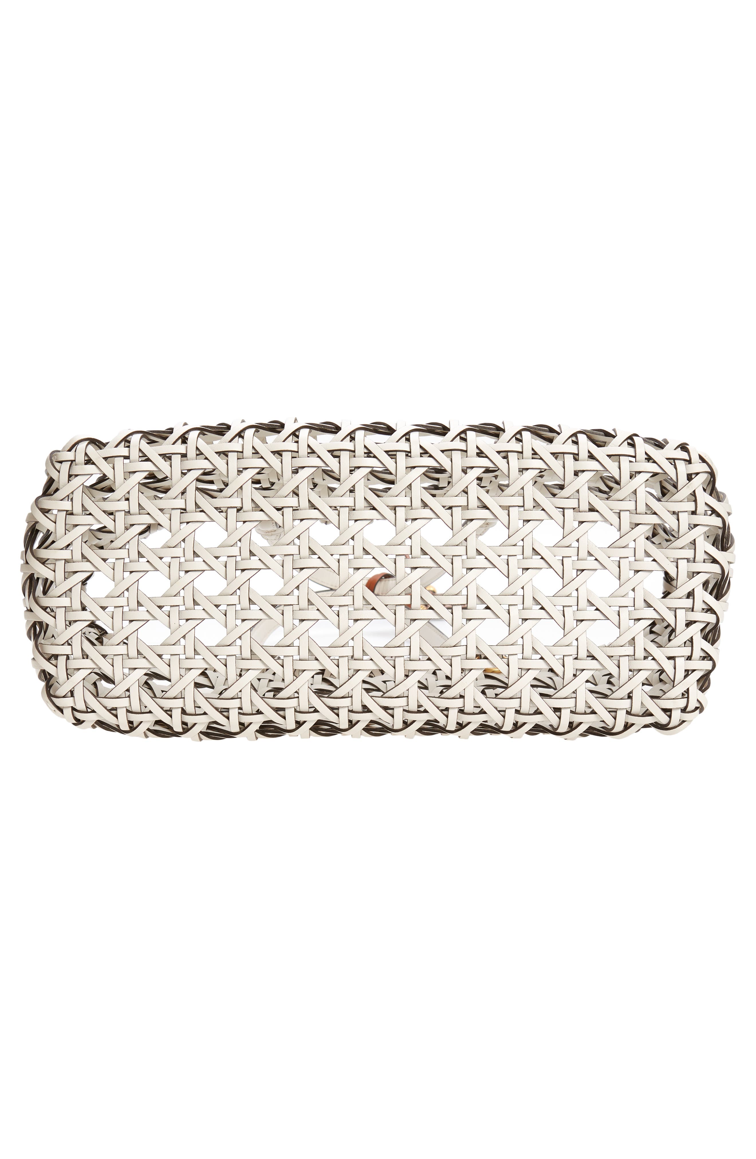 Tory Burch Miller Garden Basketweave Tote, Alternate, color, 