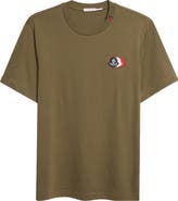Moncler Tricolor Logo Patch T-Shirt