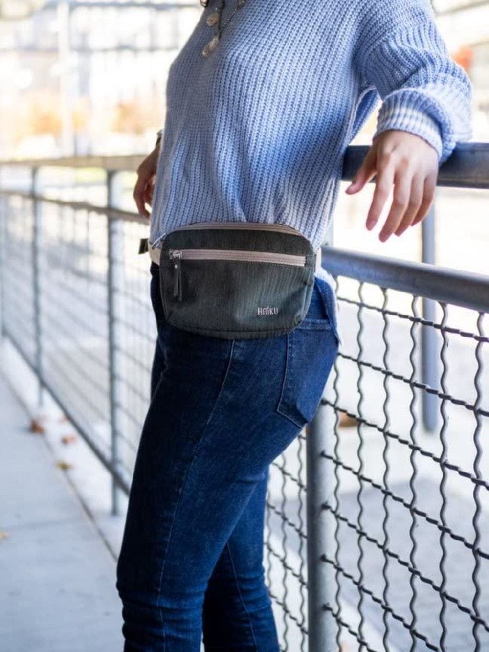 Hopper waistpack or crossbody sling, Alternate, color, Deep Forest