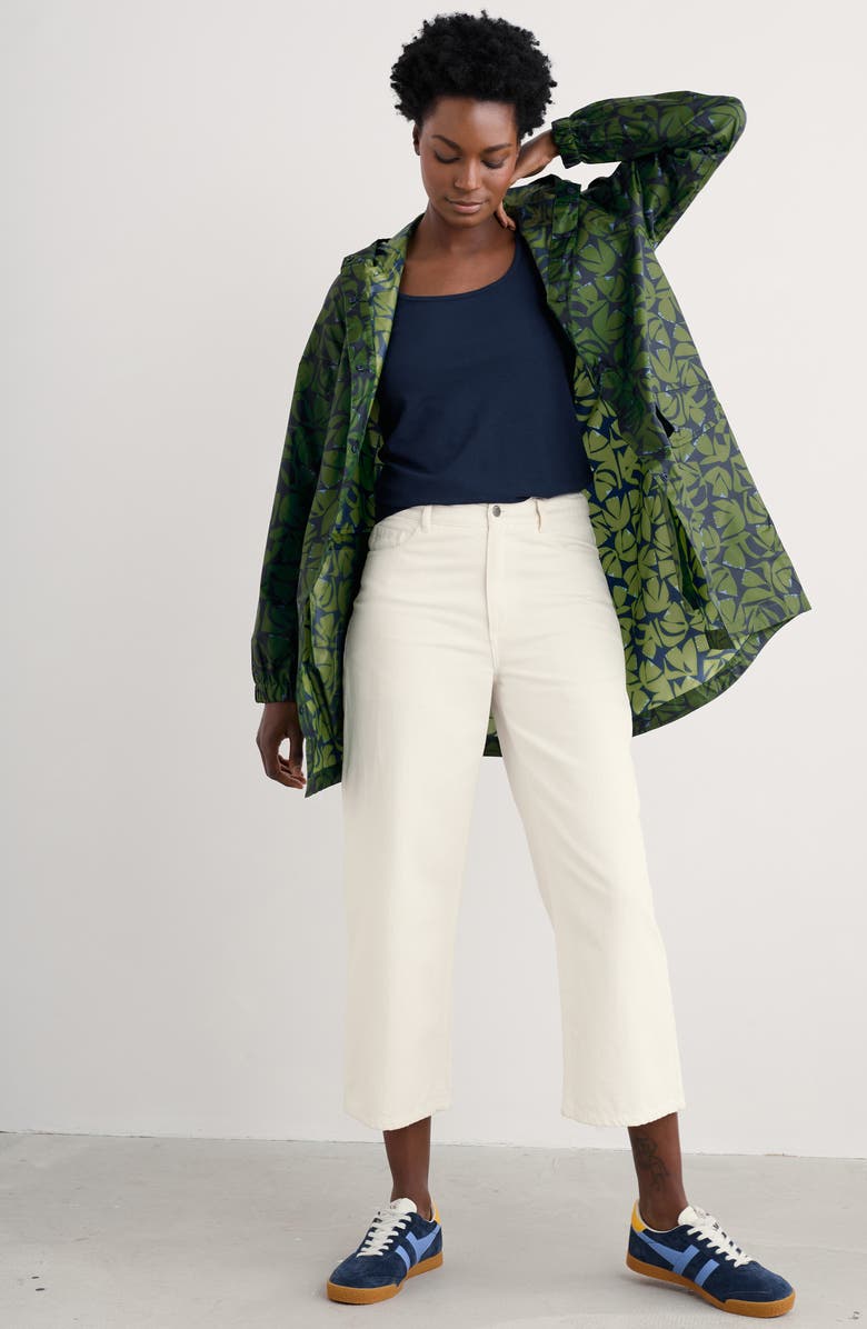 Seasalt Cornwall Pack-It Waterproof Hooded Raincoat, Alternate, color,