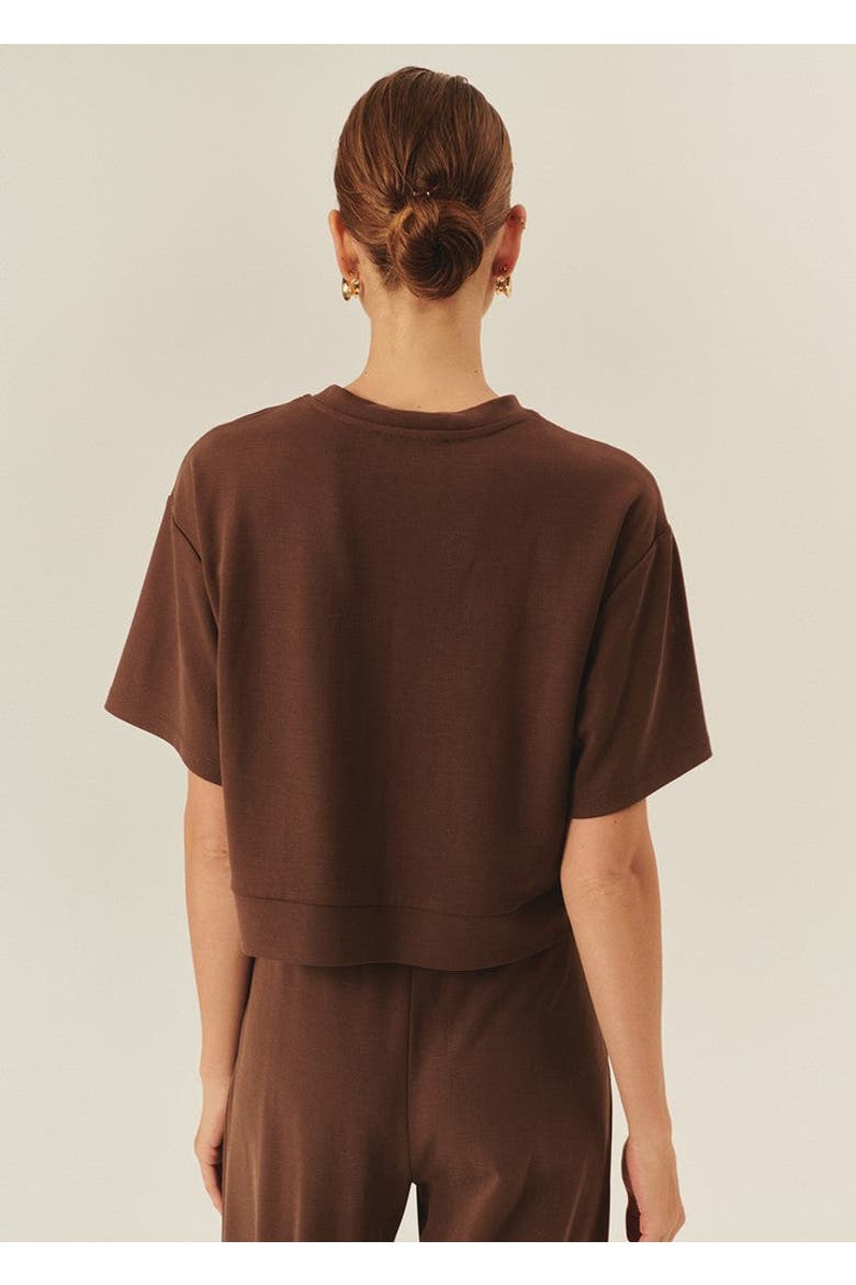 Brynn Tshirt, Alternate, color, BROWN