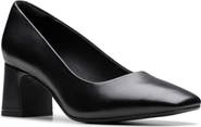 Clarks® Fernie Court Block Heel Pump