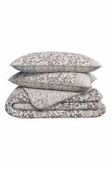 Floral Printed Quilt Set