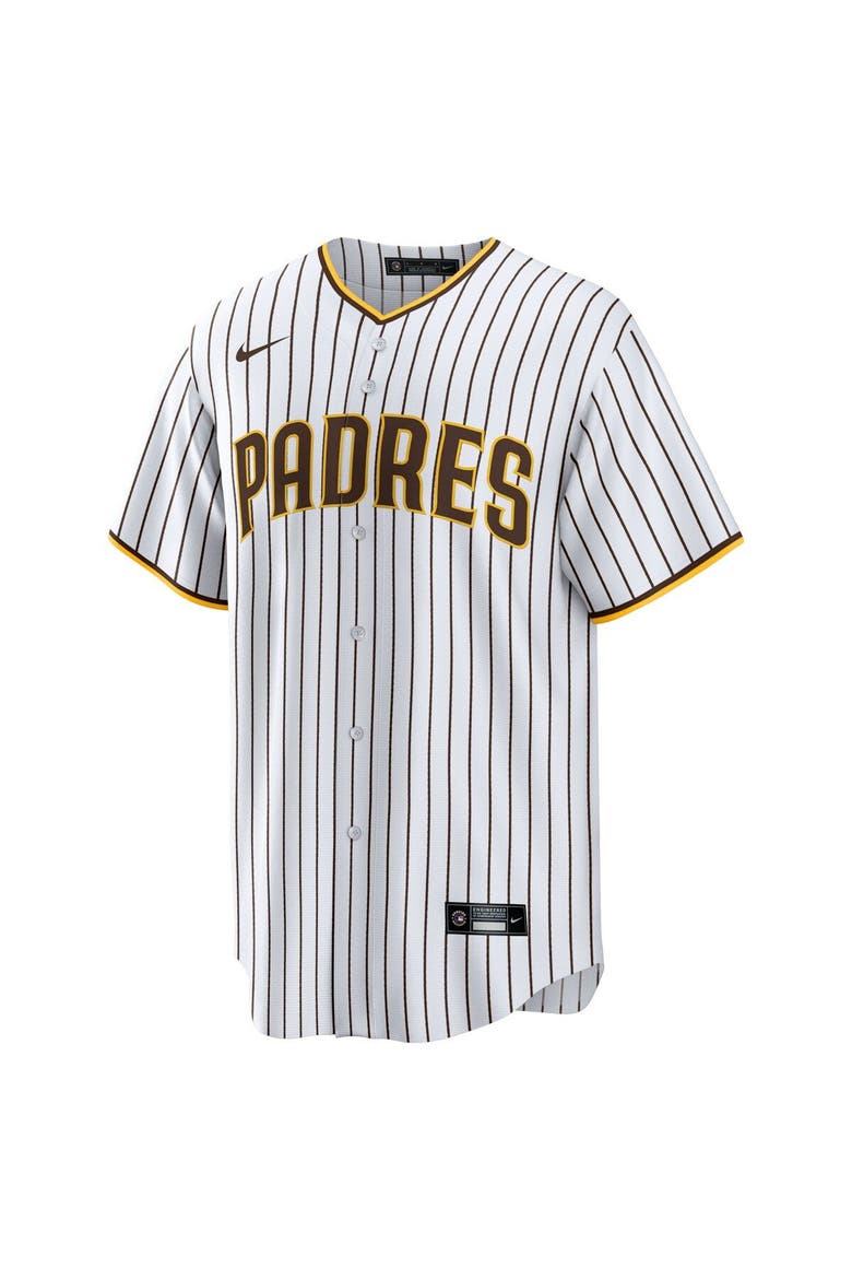 Men's Nike White San Diego Padres Home Replica Team Jersey, Alternate, color, White