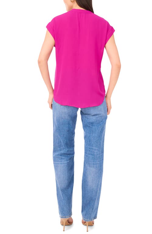 VINCE CAMUTO VINCE CAMUTO SPLIT NECK TOP