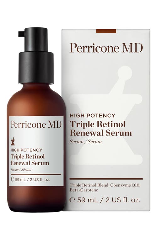 Perricone Md High Potency Triple Retinol Renewal Serum In No Color